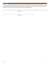 Historic Preservation Application - City of Rancho Mirage, California, Page 4