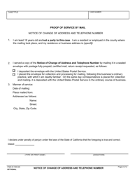 Form PGN-51 Notice of Change of Address and Telephone Number - County of Fresno, California, Page 2