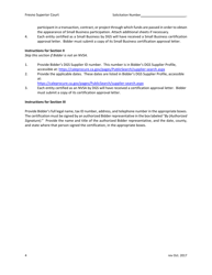 Small Business Declaration - County of Fresno, California, Page 4