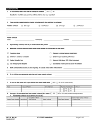 Form PFC-25 Family Court Services Ccrc Intake Form - County of Fresno, California, Page 2
