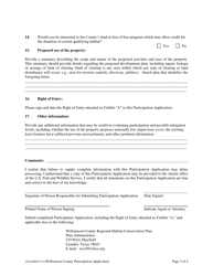 Williamson County Regional Habitat Conservation Plan Participation Application - Williamson County, Texas, Page 3
