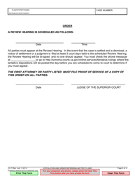 Form CV-7 Stipulation and Order Referring Matter to Alternative Dispute Resolution - County of Sonoma, California, Page 2