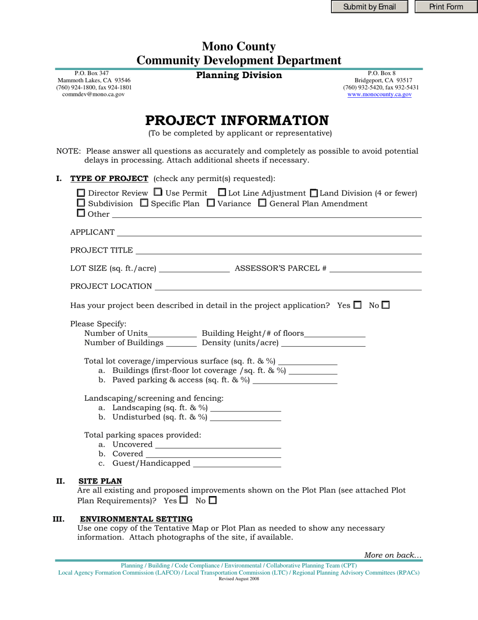 Certificate of Compliance - Mono County, California, Page 4