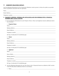 Cannabis Operation Permit Application - Mono County, California, Page 2