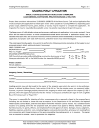 Building Permit Application for New Construction - Mono County, California, Page 19