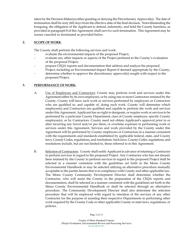 Agreement for the Provision of Project Evaluation, Environmental Review, and Processing Services - Mono County, California, Page 2