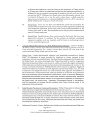 Agreement for the Provision of Project Evaluation, Environmental Review, and Processing Services - Mono County, California, Page 4
