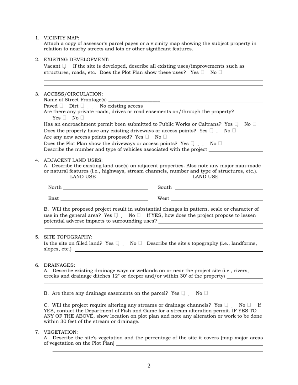 Groundwater Transfer Permit Application - Mono County, California, Page 6