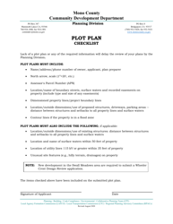 General Plan Amendment Application - Mono County, California, Page 3