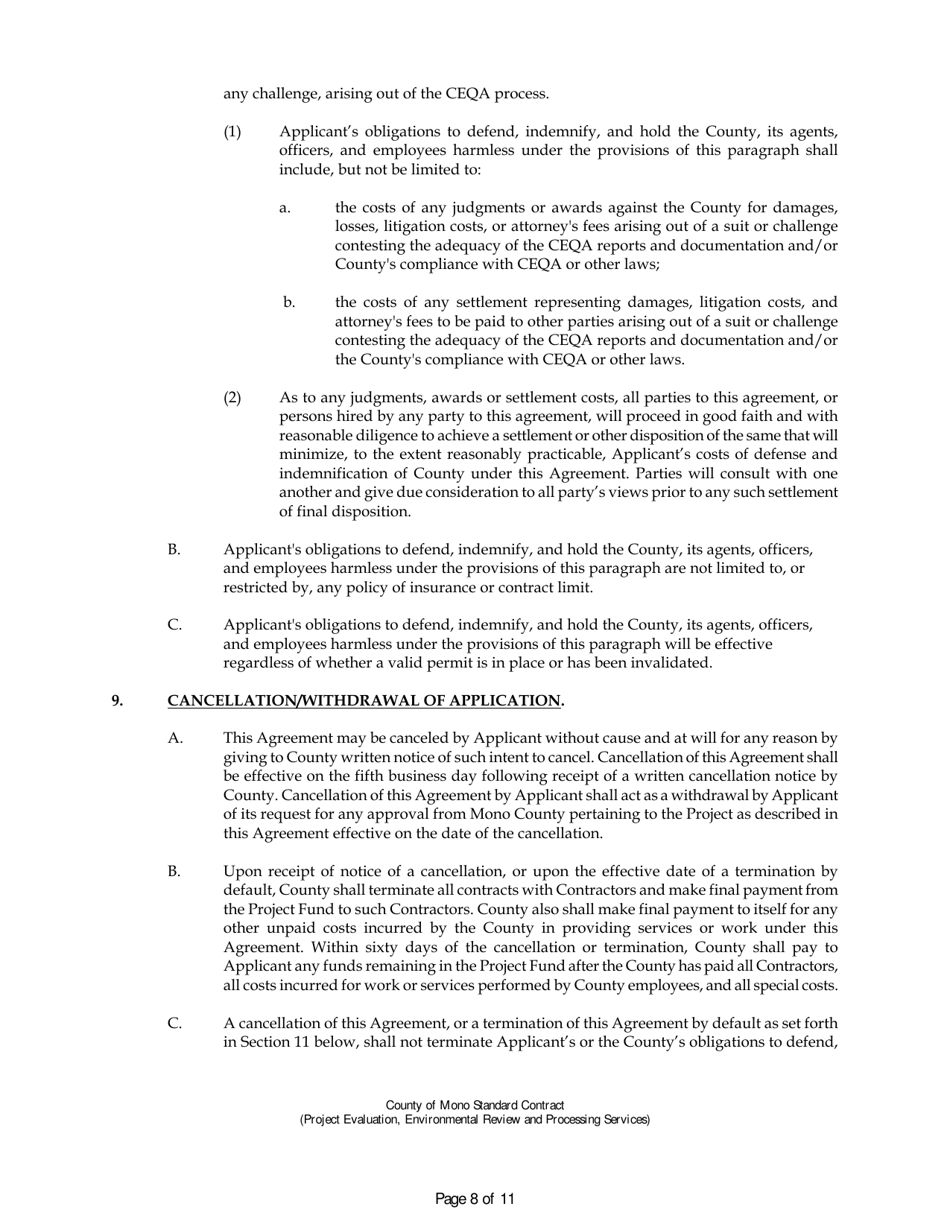 Mining Operations Permit Application - Mono County, California, Page 17