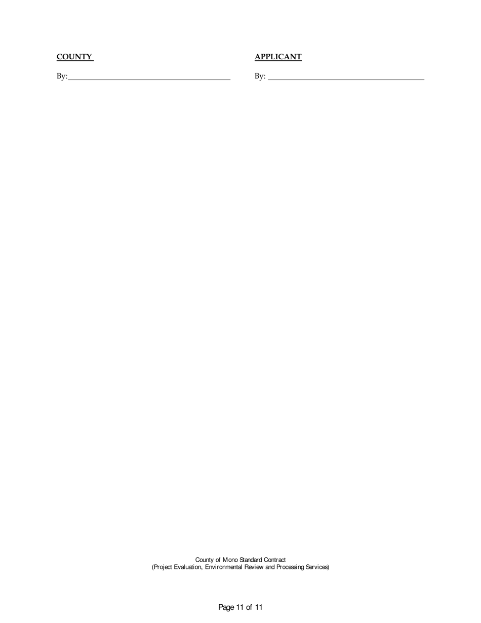 Mining Operations Permit Application - Mono County, California, Page 20