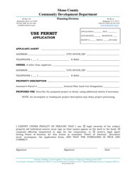 Use Permit Application - Mono County, California, Page 5