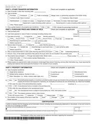 Form BOE-502-A Preliminary Change of Ownership Report - Mono County, California, Page 2