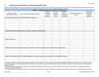 Tier II Qualified Facility Spcc Plan Template - California, Page 13