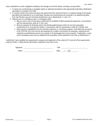 Tier II Qualified Facility Spcc Plan Template - California, Page 4