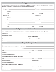 Multi-Family Rental Registration - City of Fort Worth, Texas, Page 4