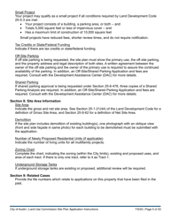 Instructions for Land Use Commission Site Plan Application - Non-consolidated Land Use Element (A Plan) - City of Austin, Texas, Page 5