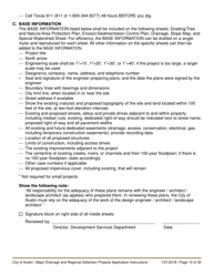 Instructions for Major Drainage and Regional Detention Projects Application - City of Austin, Texas, Page 10