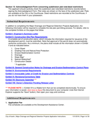 Instructions for Major Drainage and Regional Detention Projects Application - City of Austin, Texas, Page 4