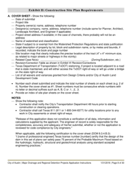 Instructions for Major Drainage and Regional Detention Projects Application - City of Austin, Texas, Page 8