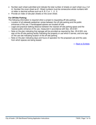 Instructions for Off-Site/Shared Parking Application for Existing Parking - City of Austin, Texas, Page 7