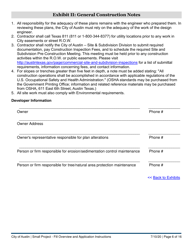 Instructions for Small Project - Fill Application - City of Austin, Texas, Page 6