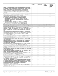 Instructions for Site Plan Revision Application - Consolidated/Non-consolidated - City of Austin, Texas, Page 21