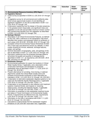 Instructions for Site Plan Revision Application - Consolidated/Non-consolidated - City of Austin, Texas, Page 23