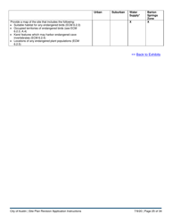 Instructions for Site Plan Revision Application - Consolidated/Non-consolidated - City of Austin, Texas, Page 25