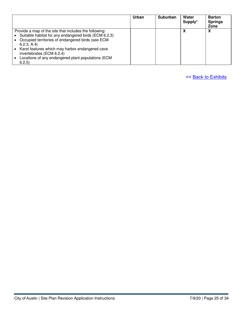 Instructions for Site Plan Revision Application - Consolidated / Non-consolidated - City of Austin, Texas, Page 25