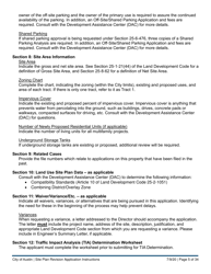 Instructions for Site Plan Revision Application - Consolidated/Non-consolidated - City of Austin, Texas, Page 5