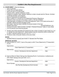 Instructions for Site Plan Revision Application - Consolidated/Non-consolidated - City of Austin, Texas, Page 8