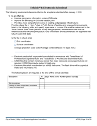 Instructions for Utility Line Projects Application - City of Austin, Texas, Page 19