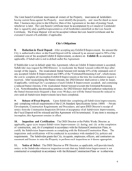 Subdivision Construction Agreement (Applicant and City) - City of Austin, Texas, Page 4