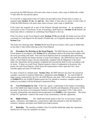 Subdivision Construction Agreement (Applicant and City) - City of Austin, Texas, Page 6