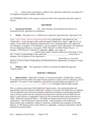 Subdivision Construction Agreement (Applicant, City, and County) - City of Austin, Texas, Page 2