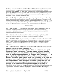 Subdivision Construction Agreement (Applicant, City, and County) - City of Austin, Texas, Page 8