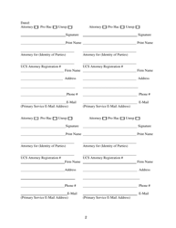 Statement of E-Filing - New York, Page 2