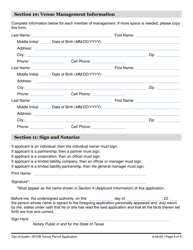 Byob Venue Permit Application - City of Austin, Texas, Page 5