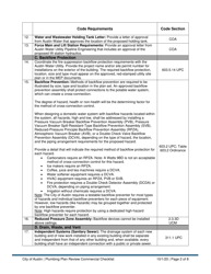 Plumbing Plan Review Commercial Checklist - City of Austin, Texas, Page 2