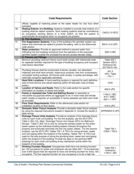 Plumbing Plan Review Commercial Checklist - City of Austin, Texas, Page 6