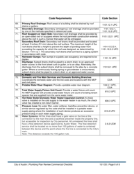 Plumbing Plan Review Commercial Checklist - City of Austin, Texas, Page 8