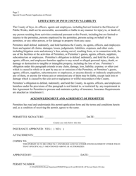 Application for a Special Event Permit - Inyo County, California, Page 2