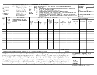 Form SF-1012 Travel Voucher, Page 2
