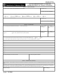 Form 10-3542 &quot;Veteran/Beneficiary Claim for Reimbursement of Travel Expenses&quot; - California, Page 3