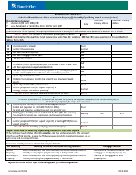Document preview: Fannie Mae Form 1038 Rental Income Worksheet