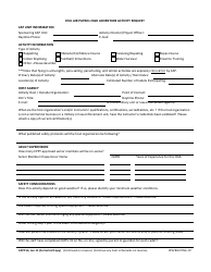 CAP Form 54 Civil Air Patrol High Adventure Activity Request