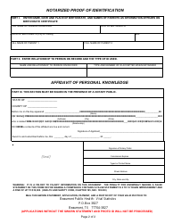 Application for Certified Copy of Birth or Death Certificate - City of Beaumont, Texas, Page 3