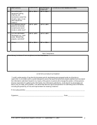 Appendix B Stormwater Construction Site Inspection Report, Page 4