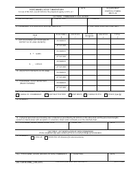 DA Form 3986 Personnel Asset Inventory